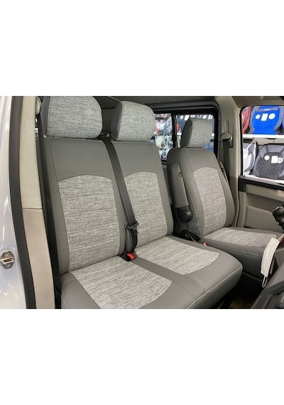 Volkswagen Transporter 5+1 Araca Özel Oto Koltuk Kılıfı (506387333)