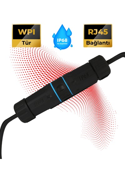 Ttaf Saha Montaj Rj45 Ip68 Konektör