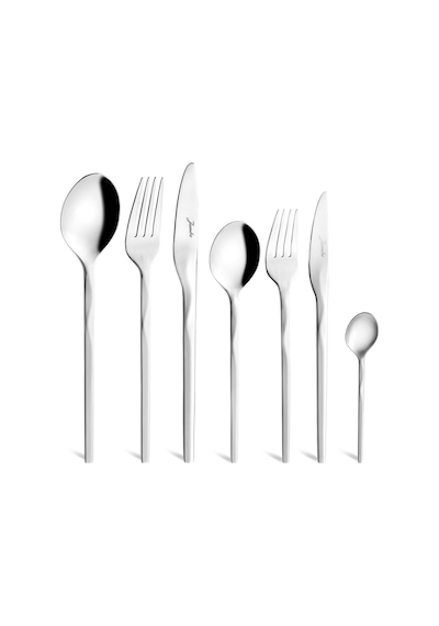 Jumbo Fluctus 84 Parça 12 Kişilik Çelik Çatal Kaşık Bıçak Takımı Çelik