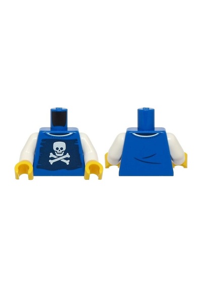 Minifigür Parçaları: Torso, Vücut, Gövde: 973pb6086c01