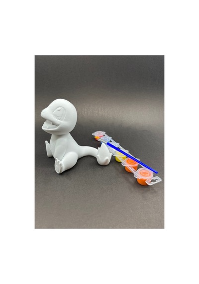 12 Cm Çocuklara Çiftlere Özel 3d Boyama Seti 6 Adet Boya Ve Fırça Dahil