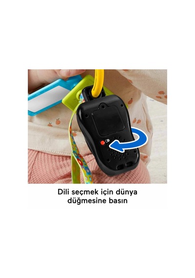 Fisher Price Sesli Eğlen Ve Öğren Eğlenceli Aktivite Anahtarı Hwy40