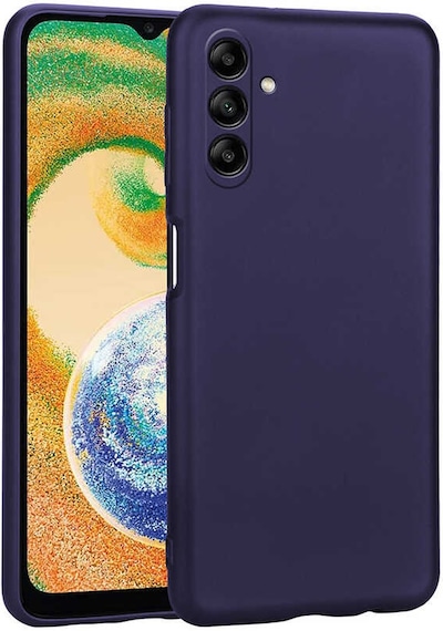 Zore Galaxy Uyumlu A04s Kılıf Premier Silikon Kapak - Lacivert Lacivert