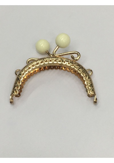 Karantuhafiye Çanta Ve Cüzdan Klipsi 10 Cm Incili Model Gold Krem İnci Gold Krem İnci Çok Renkli