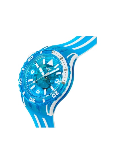 Swatch Sscu09s100 Blue Fire Erkek Kol Saati Mavi