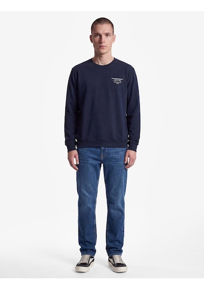 Koton Uzun Kollu Rahat Kalıp Üç İplik Şardonlu Pamuklu Bisiklet Yaka Arkası Baskılı Sweatshirt Lacivert 7wam70211mk Koton Uzun Kollu Rahat Kalıp Üç İplik Şardonlu Pamuklu Bisiklet Yaka Arkası Baskılı Sweatshirt Lacivert 7wam70211mk