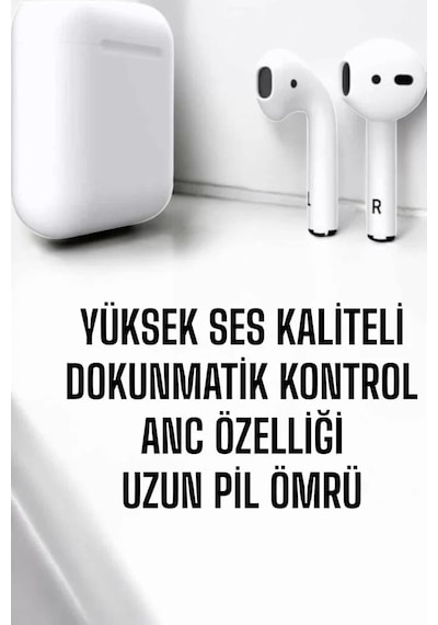 2.nesil Kablosuz Bluetooth Kulaklık Uzun Pil Ömrü 1