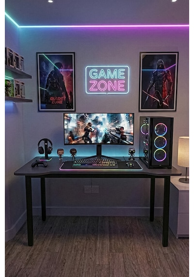 100 Antrasit Oyun Çalışma Masası Gaming Masa Ofis Masası 9110 Antrasit 100 Antrasit Oyun Çalışma Masası Gaming Masa Ofis Masası 9110 Antrasit
