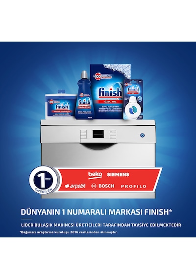Finish Bulaşık Makinesi Parlatıcı 6 x 800 ML
