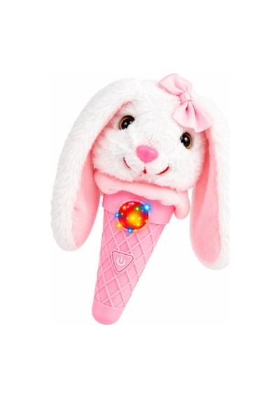 Sevimli Hayvanlar Dondurma Şeklinde Oyuncak 19 Cm Sesli Işıklı Müzikli