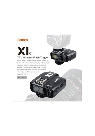 Godox X1Canon Ttl Wireless Flash Trigger 1/8000S Radyo Kanallı T