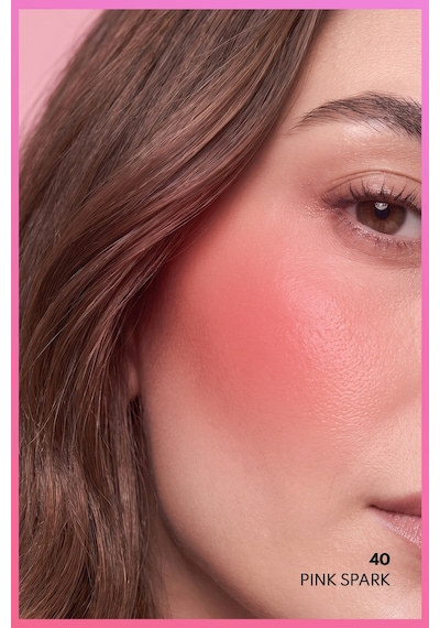 Excitint Lip & Cheek Dudak ve Yanak Renklendirici Tint Likit Allık - 40 Pink Spark