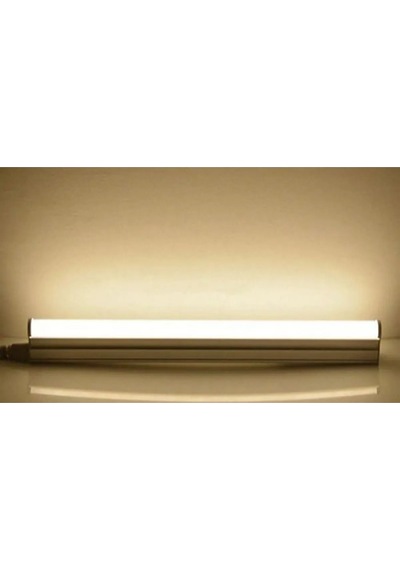 Cata Ct-2466 T5 Bant Armatürü Eklenebilir Anahtarlı 5w Ledli Beyaz Kasa Günışığı 3200k 31cm Beyaz