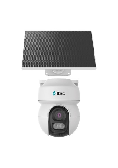 Ttec Slr-3330s-mh/sl-4g 3mp 4mm 4g Solar Ptz Güvenlik Kamerası + Kesintisiz Enerji Ve Kablosuz İzleme