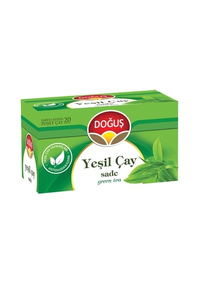 Doğuş Yeşil Çay Sade 20'li Bardak Poşet