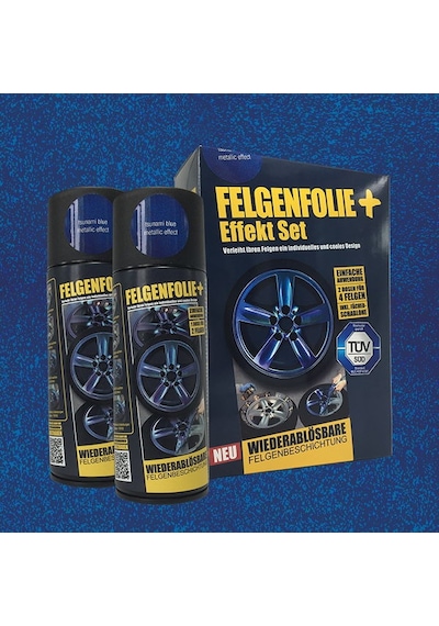 Jant Folyo - Efekt Set - Tsunami Blue Metallic Effect