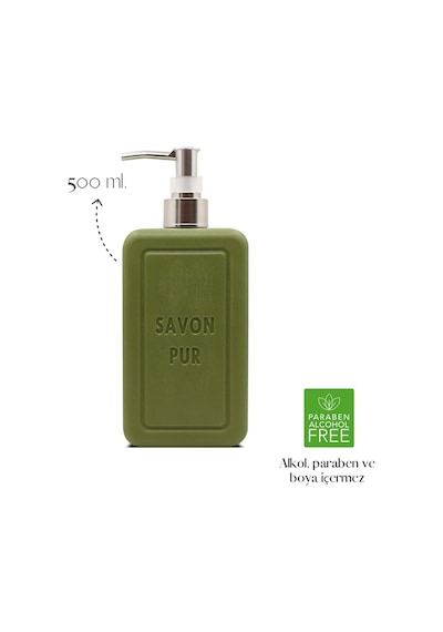 Savon Pur Luxury Vegan Sıvı Sabun Yeşil 500 Ml Diğer