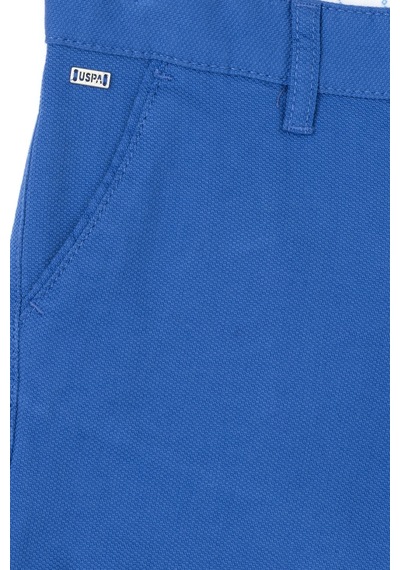 U.s. Polo Assn. Erkek Çocuk Saks Şort / Bermuda 50282972-vr045 Mavi