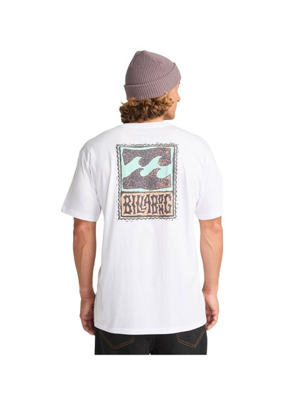 Billabong Stamp Ss Beyaz Erkek Kısa Kol T-shirt 000000000102277896 Beyaz