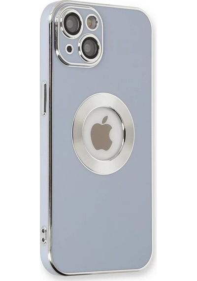 Newface Apple İphone 14 Plus Kılıf Store Silikon - Sierra Blue Mavi
