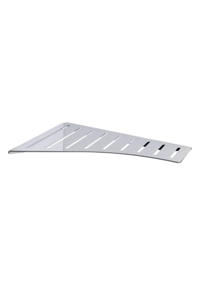 Banyo Krom Duş Rafı Krom Renk 30x203x305 Mm Gri Tek Ebat Ba3007 043 Cr Çok Renkli