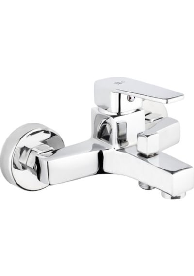 Tema Kare L Lavabo Bataryalı Batarya Seti 61011 + 61012L + 61013L Krom