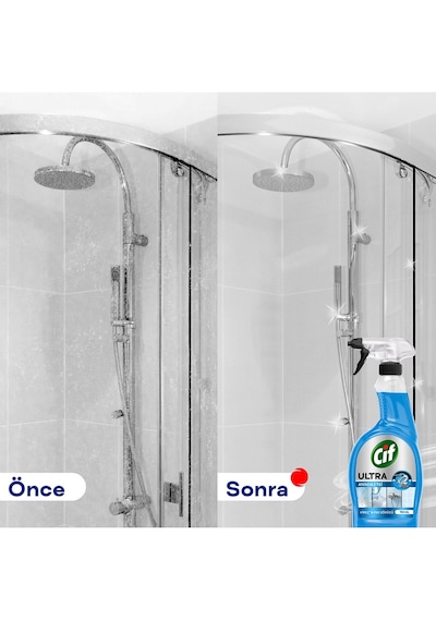 Cif Ultra Sprey Kireç Ve Pas Sökücü 750 Ml X 4 Adet 4'lü Set