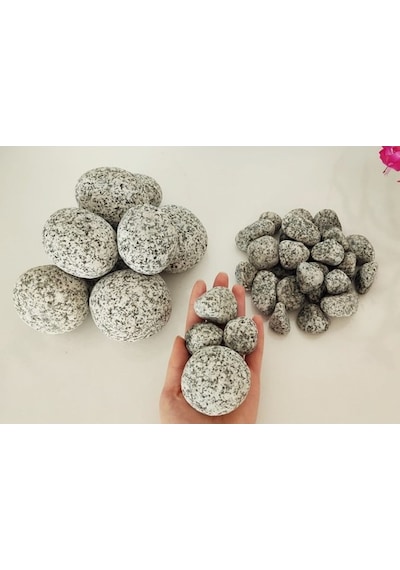 Benekli Dolomit Taş 1 Kg 2-4 Cm Granit Taş Benekli Taş
