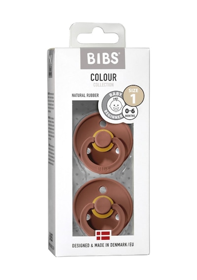 Bibs Colour 2'li Kauçuk Emzik No:1 Woodchuck 0-6 Ay Çok Renkli