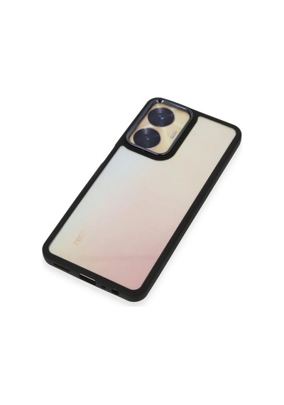 Realme C55 Kılıf Dora Kapak - Siyah Sıyah