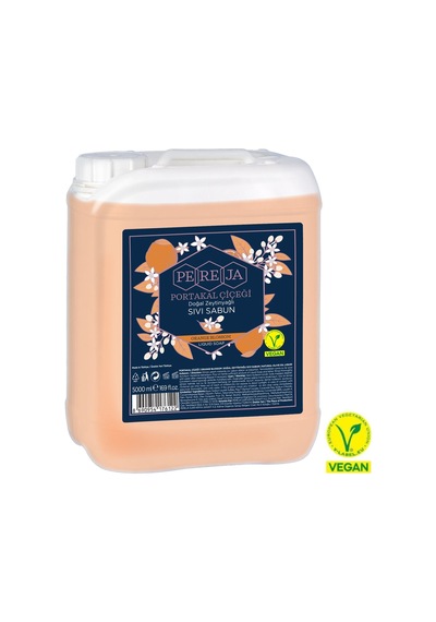 Pereja Portakal Çiçeği Doğal Zeytinyağlı Sıvı Sabun 5000 Ml