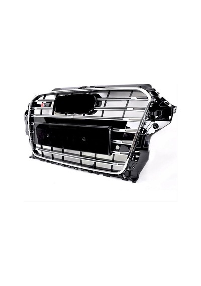 Audi A3 Uyumlu 13-17 Panjur S3 Siyah-krom