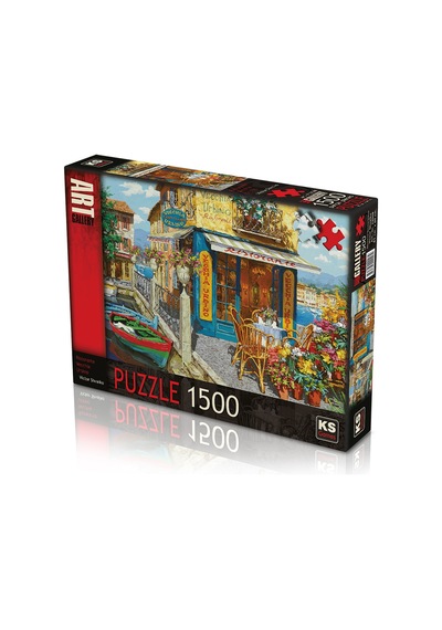 Ks Puzzle 1500 Parça Ristorante Vecchia Urbino