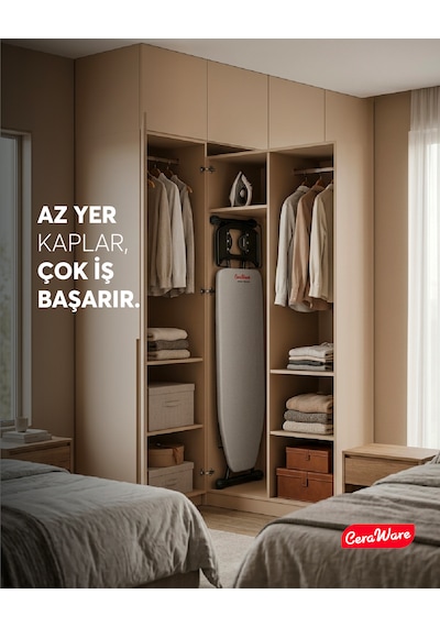Ceraware Nero Premium Ütü Masası