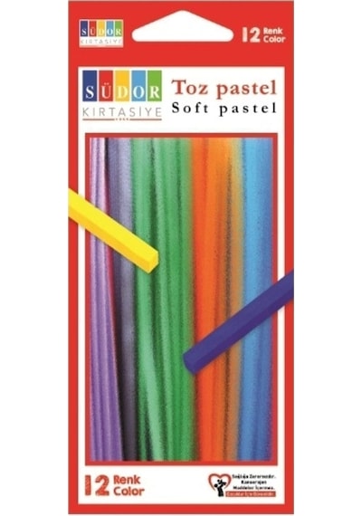 Südor Toz Pastel Boya 12 Renk Bs-97