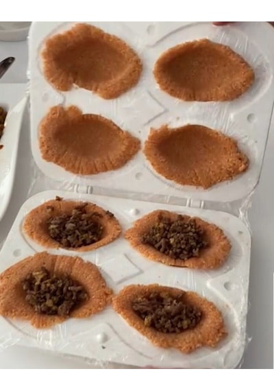 Içli Köfte Yapma Aparatı Pratik 4'lü Içli Köfte Kalıbı Silikon Beyaz Diğer