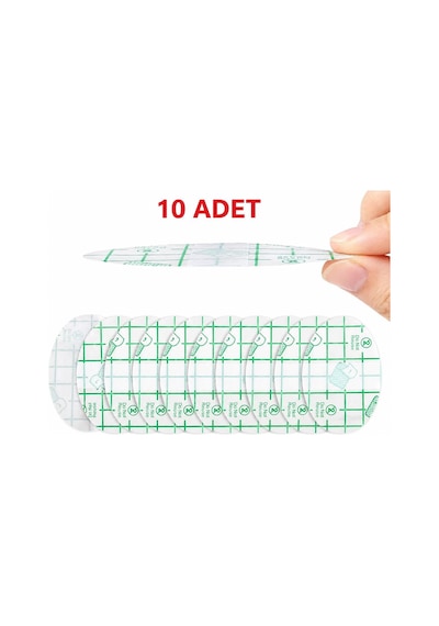 Ayakkabı Topuk Koruyucu Bant 10 Adet Vurma Önleyici Yara Yapmaz Yapışkanlı Ped Seti