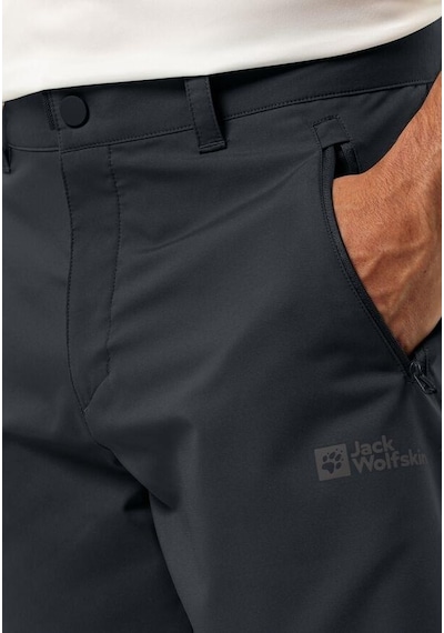 Jack Wolfskin Active Track Shorts M Erkek Şort 1503792-6350 Siyah