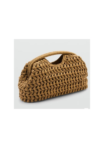 Clutch Çanta,marka Hasır Muadil, Büyük Boy El Çantası