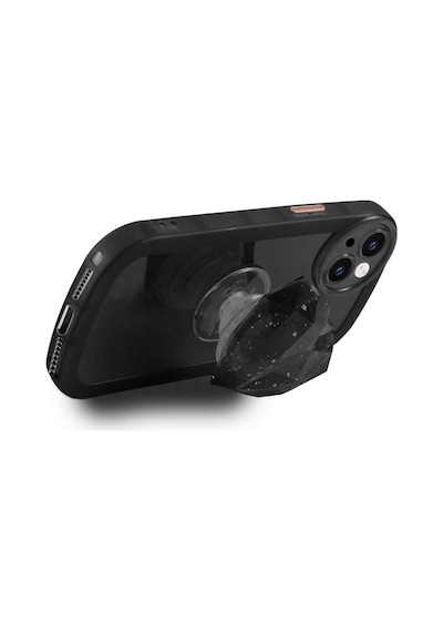 Apple Uyumlu iPhone 12 Pro Max Kılıf Kamera Korumalı Pop Soketli Renkli Zore Ofro Kapak Mor