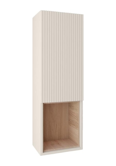 Kobos Bella Açık Raflı Boy Dolabı Vanilya - L-r Kb710066 Diğer Kobos Bella Açık Raflı Boy Dolabı Vanilya - L-r Kb710066 Diğer