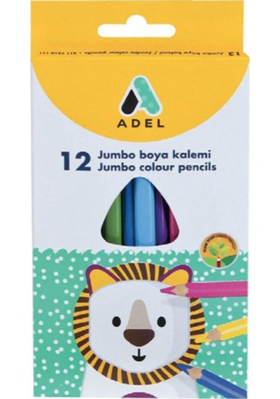 Jumbo 12 Renk Boya Kalemi None