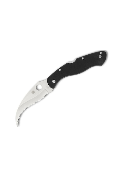 Spyderco Civilian Black G-10 Spyderedge Çakı Siyah
