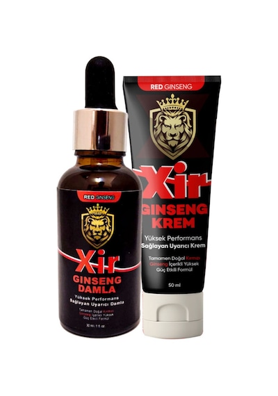 Red Ginseng Xir Özel Karışım 30 Ml + Xir Erkeklere Özel Krem Effect 50 Ml