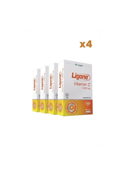 Ligone Vitamin C 1000 Mg 30 Kapsül X4 Adet