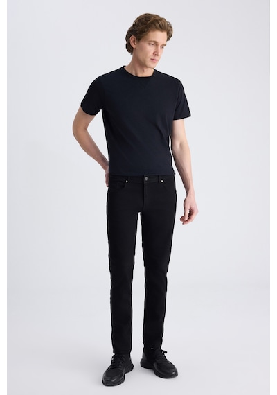 Twn Super Slim Fit Siyah Denim Pantolon 3ecj30083757m 001