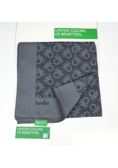 Benetton Elegante Uno Şal 1024 Kadife Gri