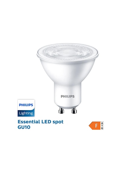 Philips Essentials Led Spot Ampul 4.7w 400 Lumen 3000k Sarı Işık Par16 Gu10 Duy 50w Eşleniği