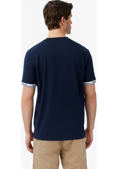 Nautica Erkek Lacivert Regular Fit T-shirtdüzv65363t