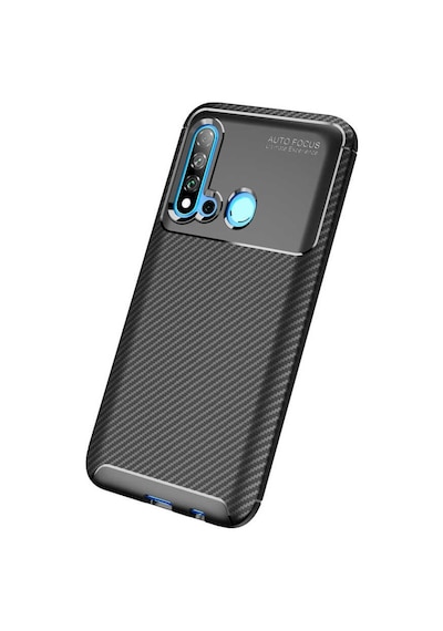 Huawei P20 Lite 2019 Kilif Karbon Silikon Case 389569443